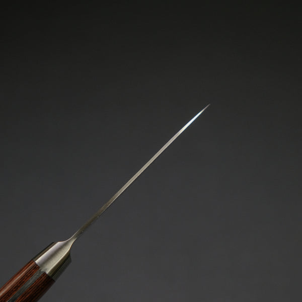 Hitohira Imojiya ST Damascus Paring 80mm Imitation Mahogany Handle
