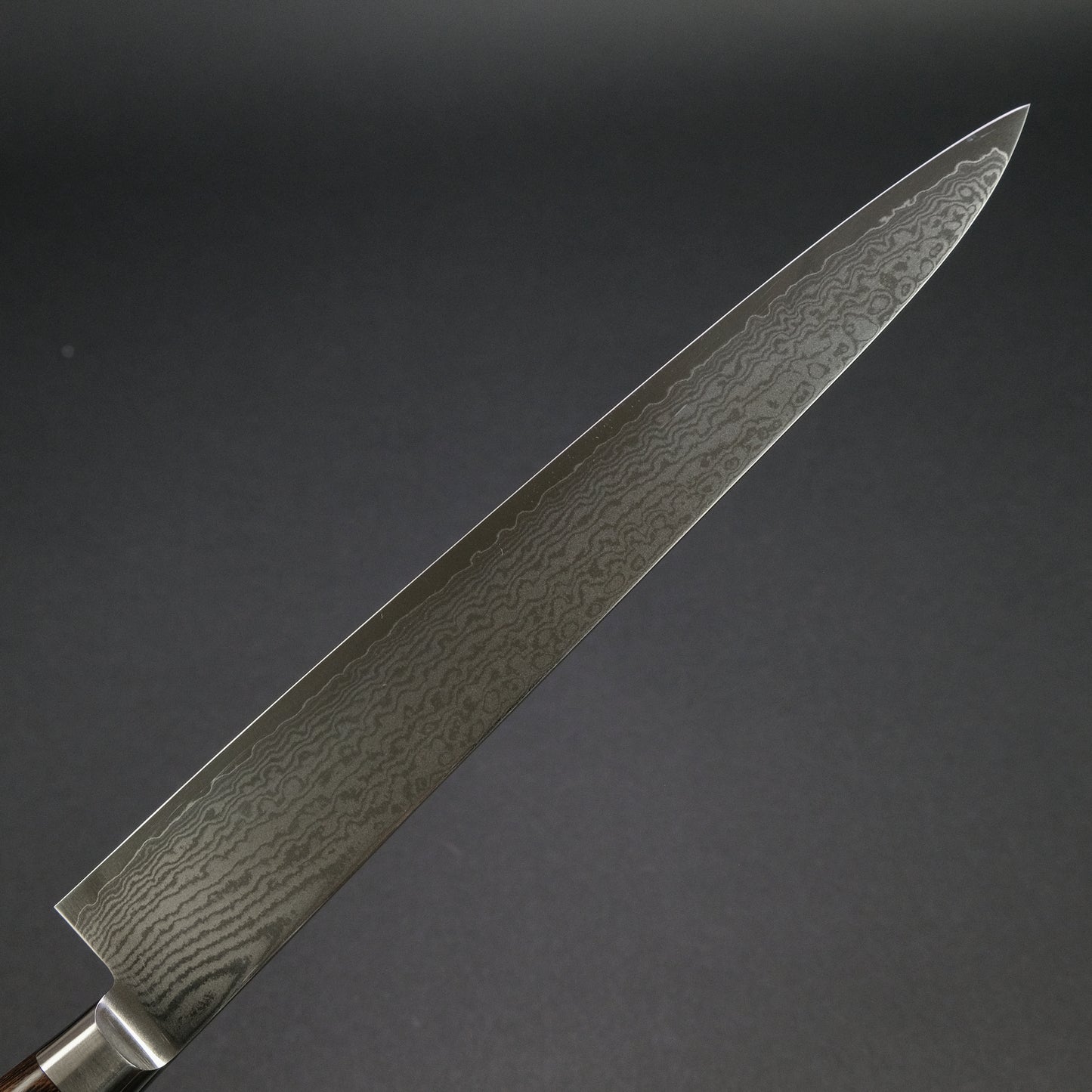 Hitohira Imojiya ST Damascus Sujihiki 270mm Imitation Mahogany Handle