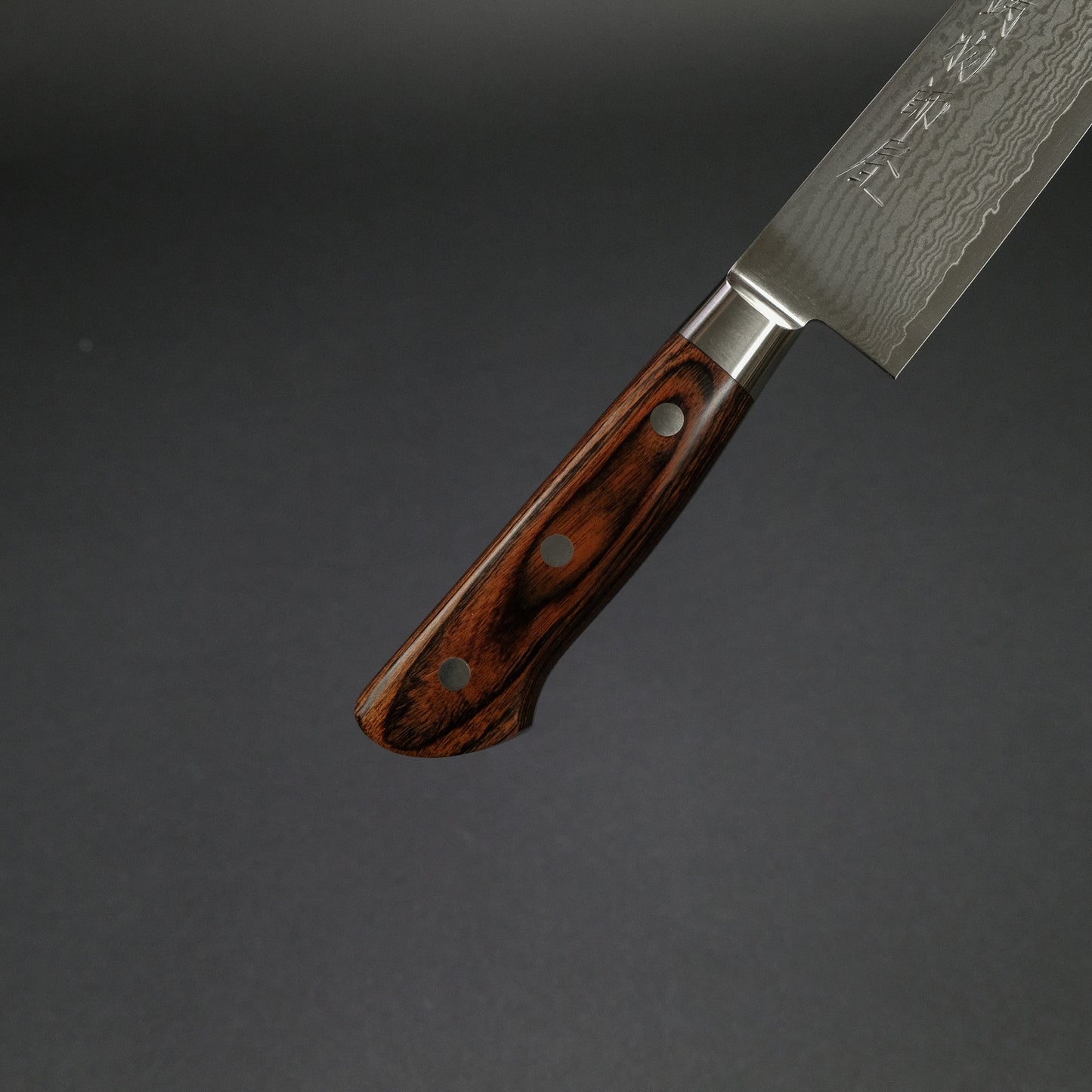 Hitohira Imojiya ST Damascus Sujihiki 270mm Imitation Mahogany Handle