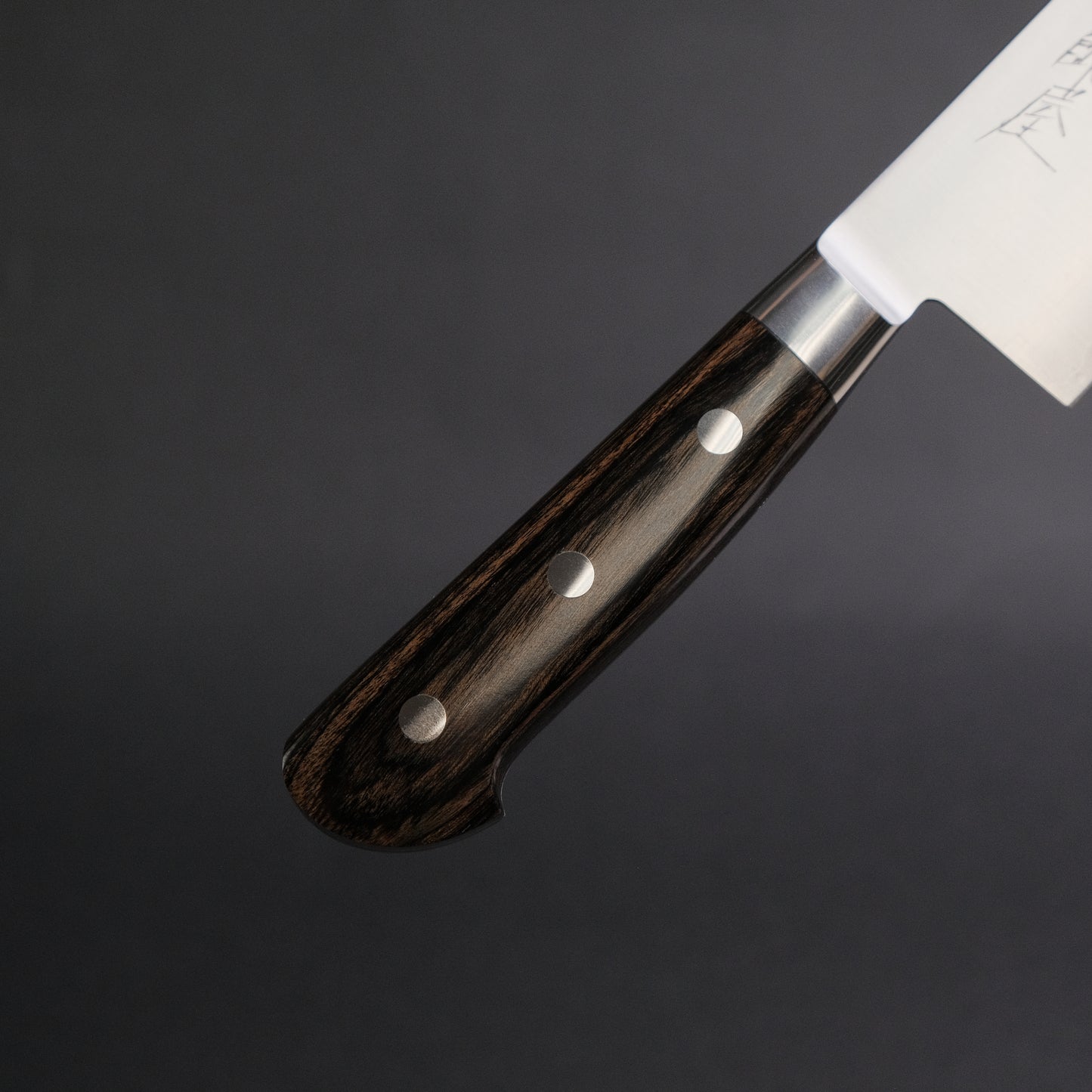 Hitohira Imojiya ST SG2 Gyuto 210mm Brown Pakka Handle