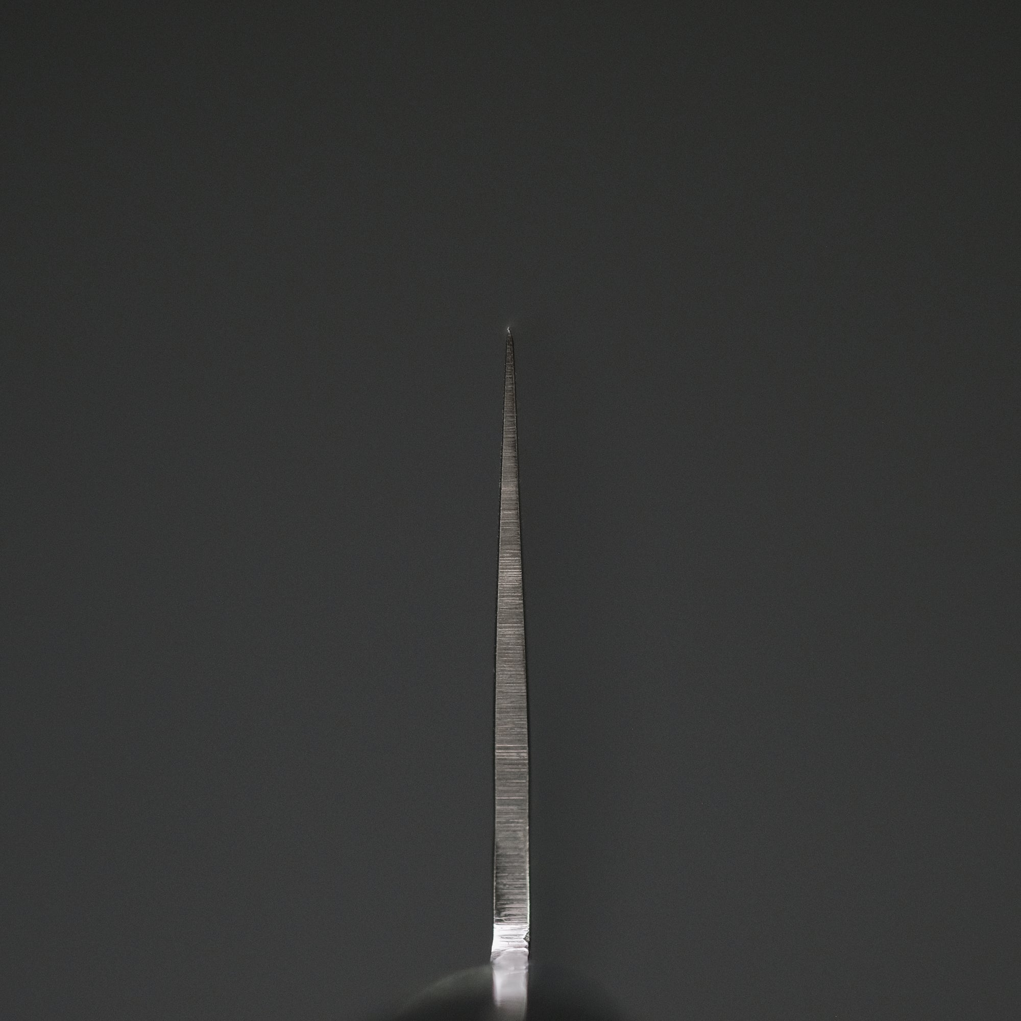 Hitohira Imojiya ST Tsuchime Damascus Gyuto 210mm Pakka Handle (Yo)