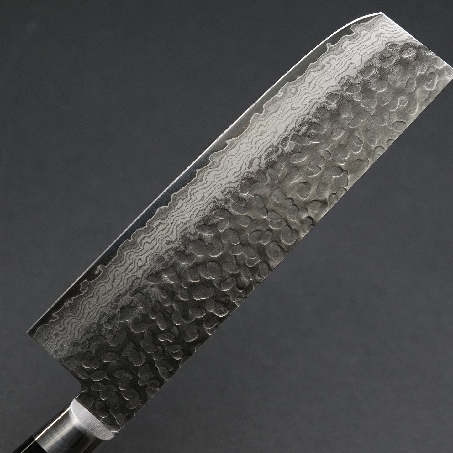 Hitohira Imojiya ST Tsuchime Damascus Nakiri Pakka Handle (Yo)