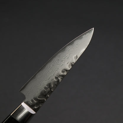 Hitohira Imojiya ST Tsuchime Damascus Paring Pakka Handle (Yo)