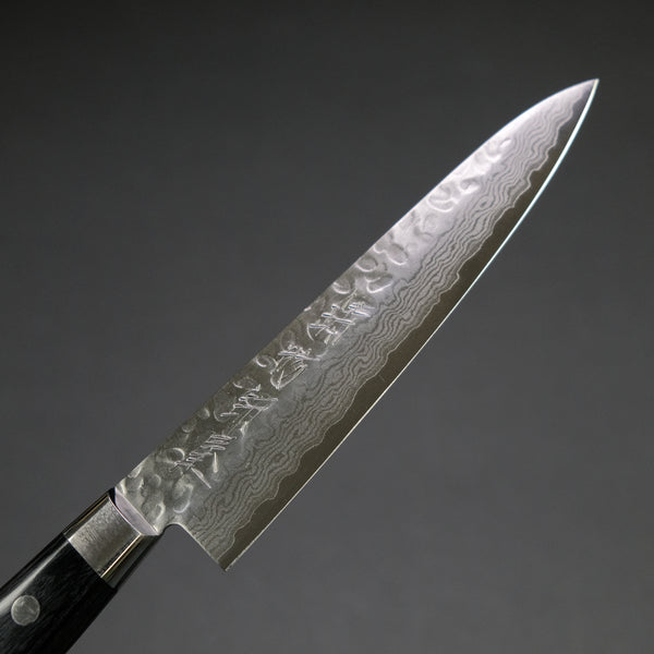 Hitohira Imojiya ST Tsuchime Damascus Petty 135mm Pakka Handle (Yo)