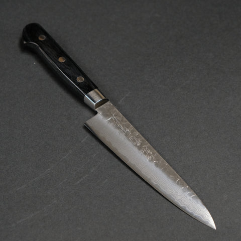 Hitohira Imojiya ST Tsuchime Damascus Petty 135mm Pakka Handle (Yo)