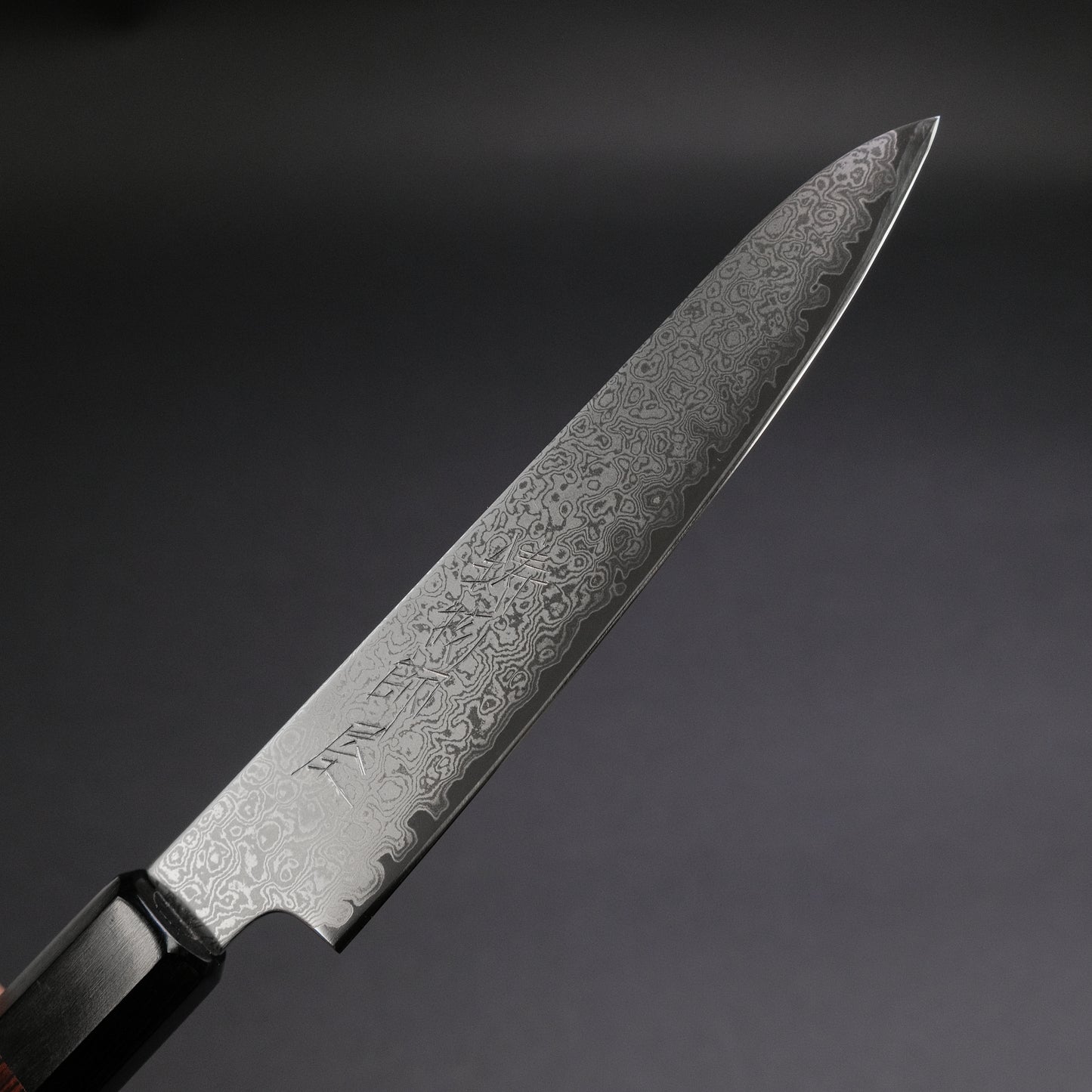 Hitohira Imojiya TH Damascus Petty 150mm Pakka Handle (Red)