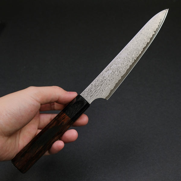 Hitohira Imojiya TH Damascus Petty 150mm Pakka Handle (Red)