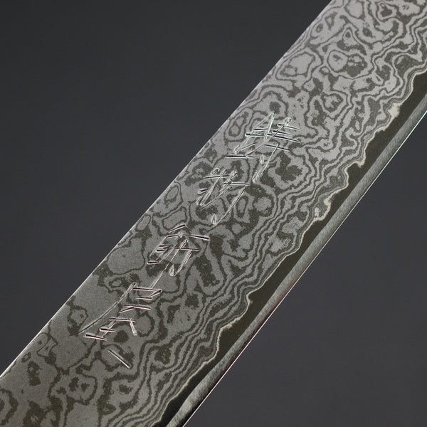 Hitohira Imojiya TH Damascus Petty 180mm Pakka Handle (Red)