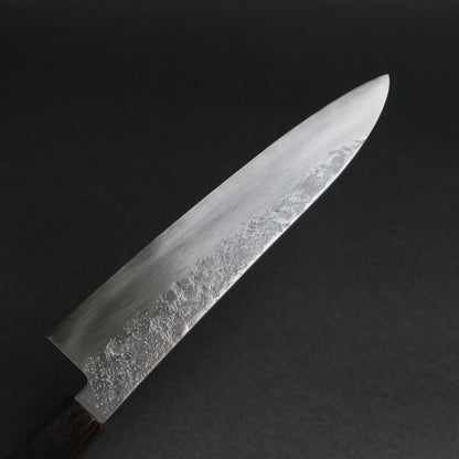 Hitohira Imojiya TH Silver #3 Nashiji Gyuto 210mm Ebony Handle