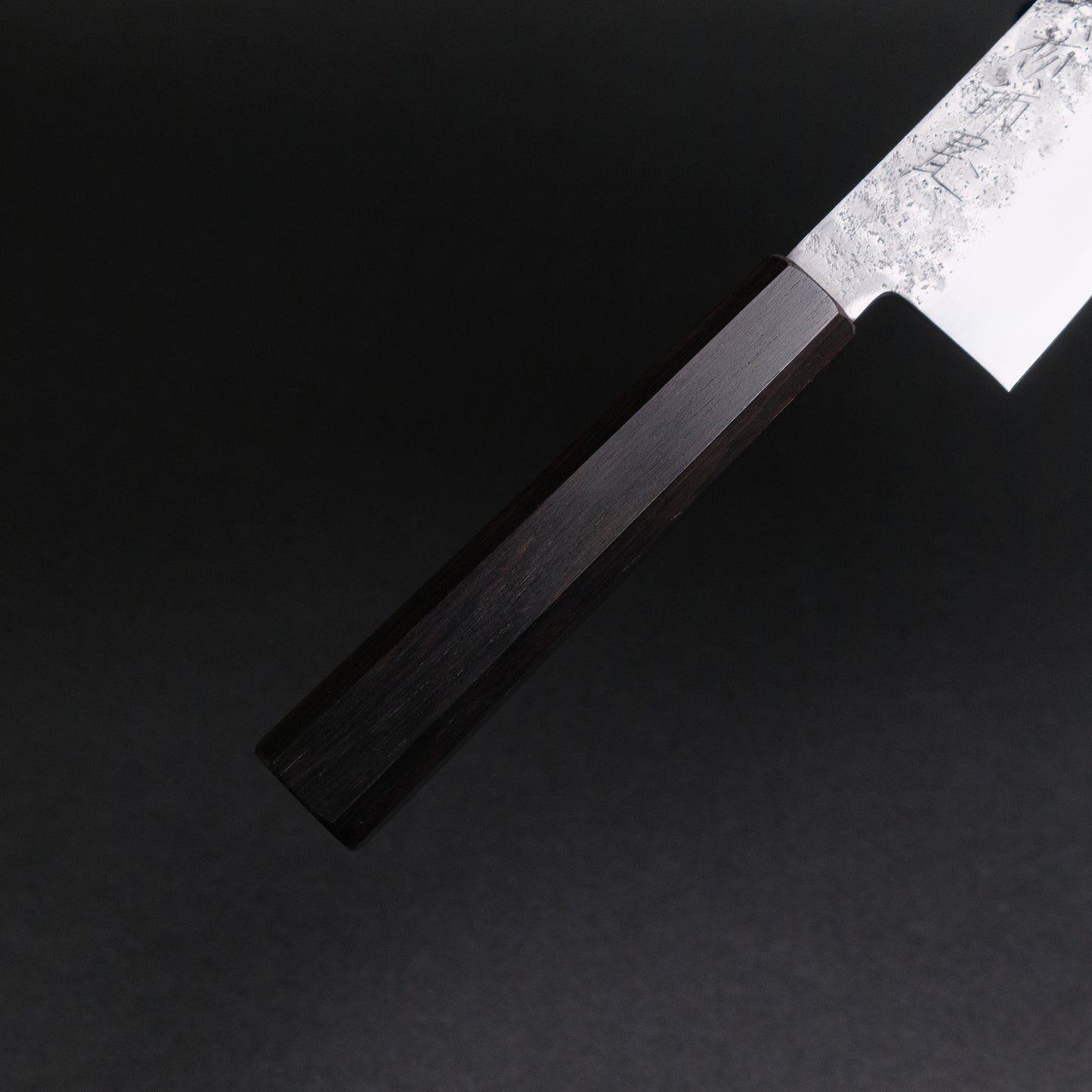 Hitohira Imojiya TH Silver #3 Nashiji Gyuto 210mm Ebony Handle
