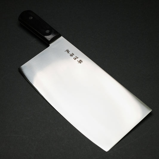 Hitohira Imojiya TH Stainless Chinese Cleaver 220mm Pakka Handle