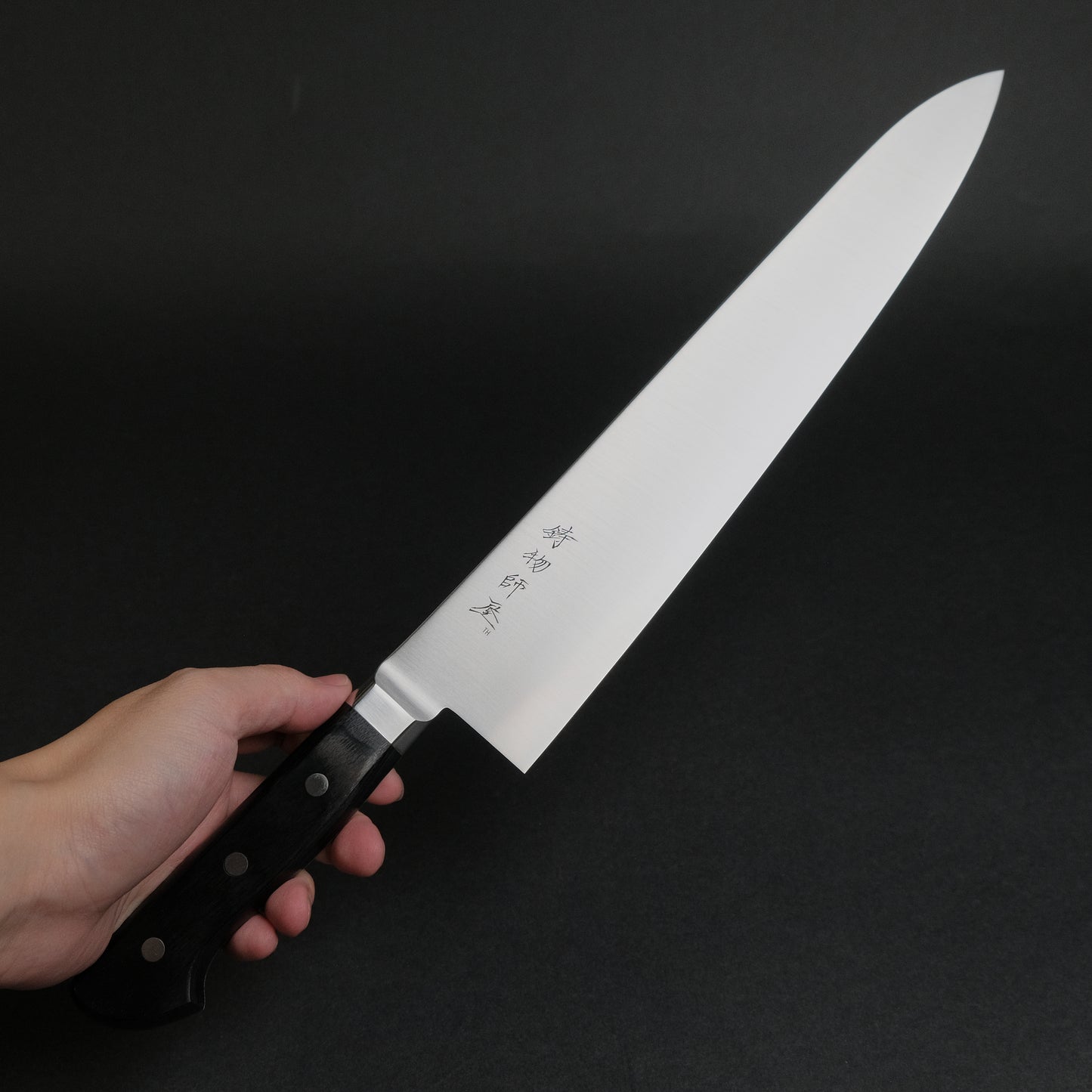Hitohira Imojiya TH Stainless Gyuto 300mm Pakka Handle (Yo)