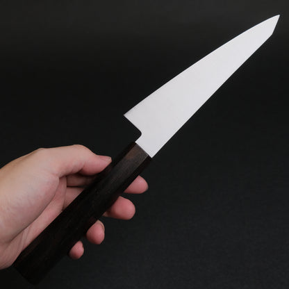 Hitohira Imojiya TH Stainless Honesuki Kaku 150mm Ebony Handle (Wa)