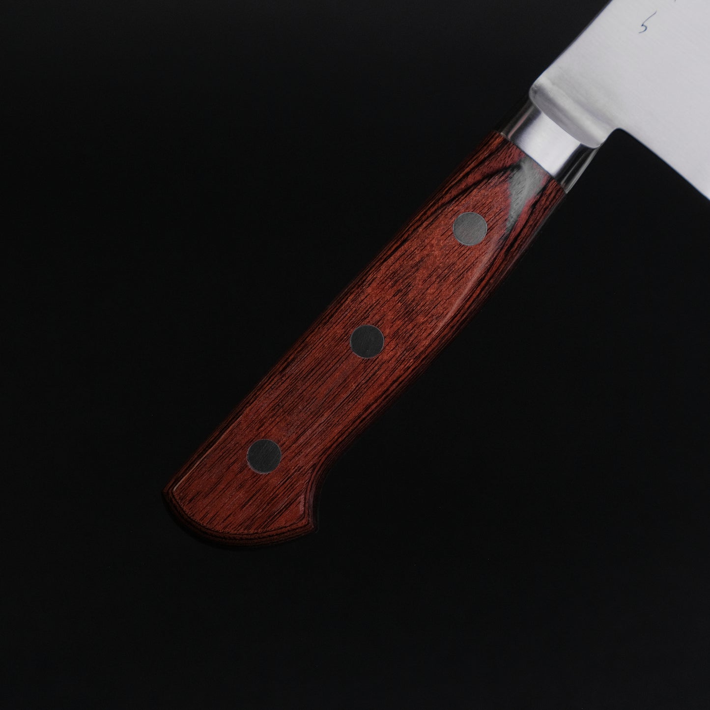 Hitohira KH Stainless Bunka 180mm Imitation Mahogany Handle