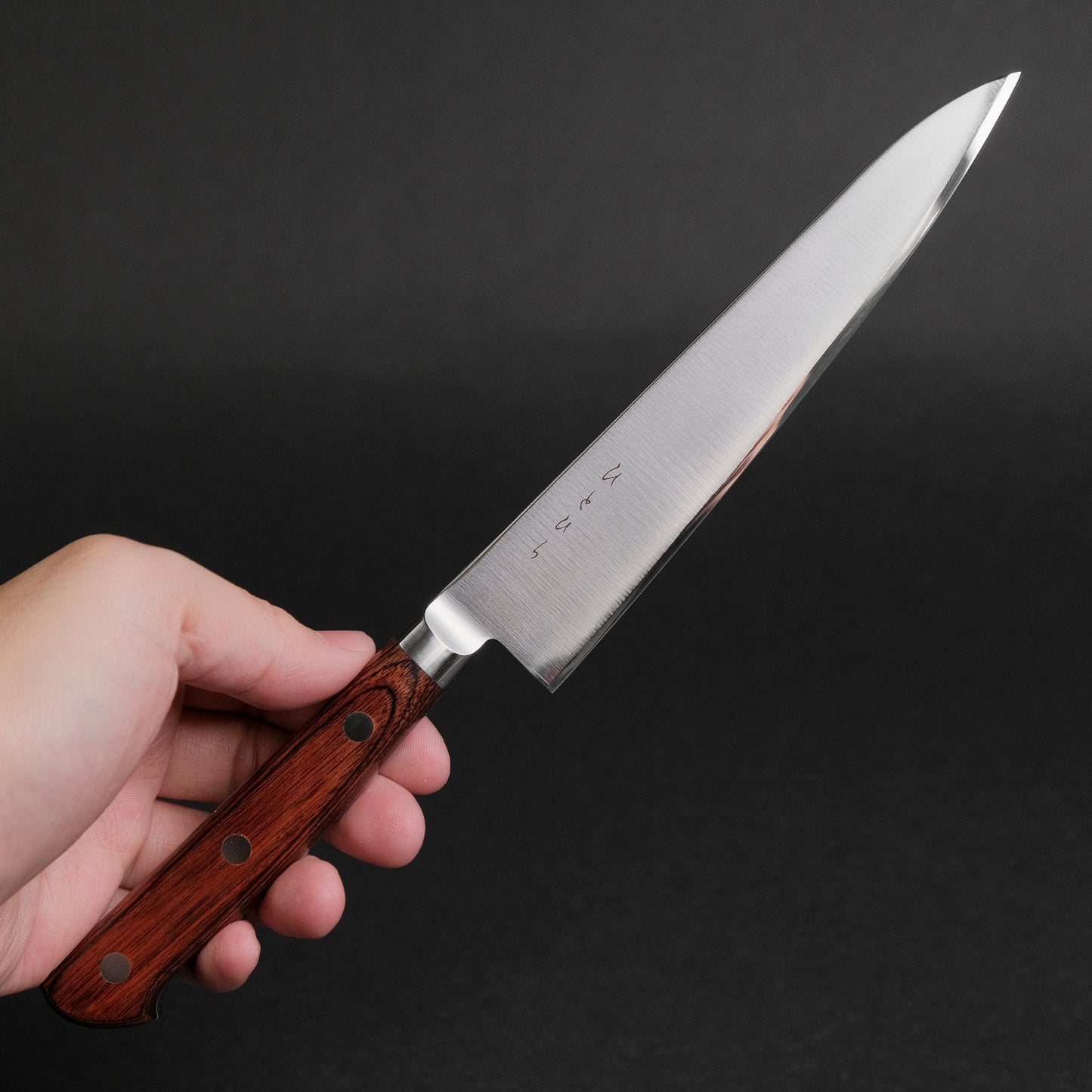 Hitohira KH Stainless Petty 150mm Imitation Mahogany Handle