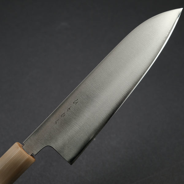 Hitohira KH Stainless Santoku 180mm Ho Wood Handle