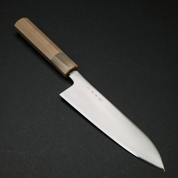 Hitohira KH Stainless Santoku 180mm Ho Wood Handle