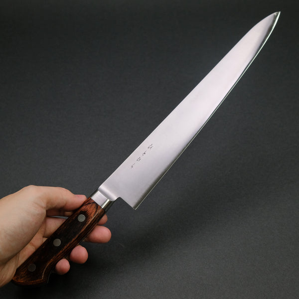 Hitohira KH Stainless Sujihiki 270mm Imitation Mahogany Handle