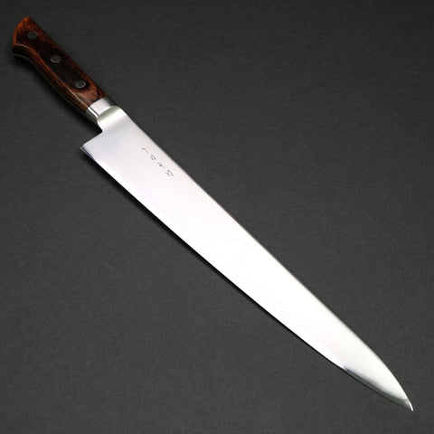 Hitohira KH Stainless Sujihiki 270mm Imitation Mahogany Handle