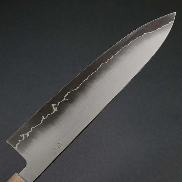 Hitohira Kikuchiyo Izo Silver #3 Gyuto 240mm Yakusugi Cedar Handle
