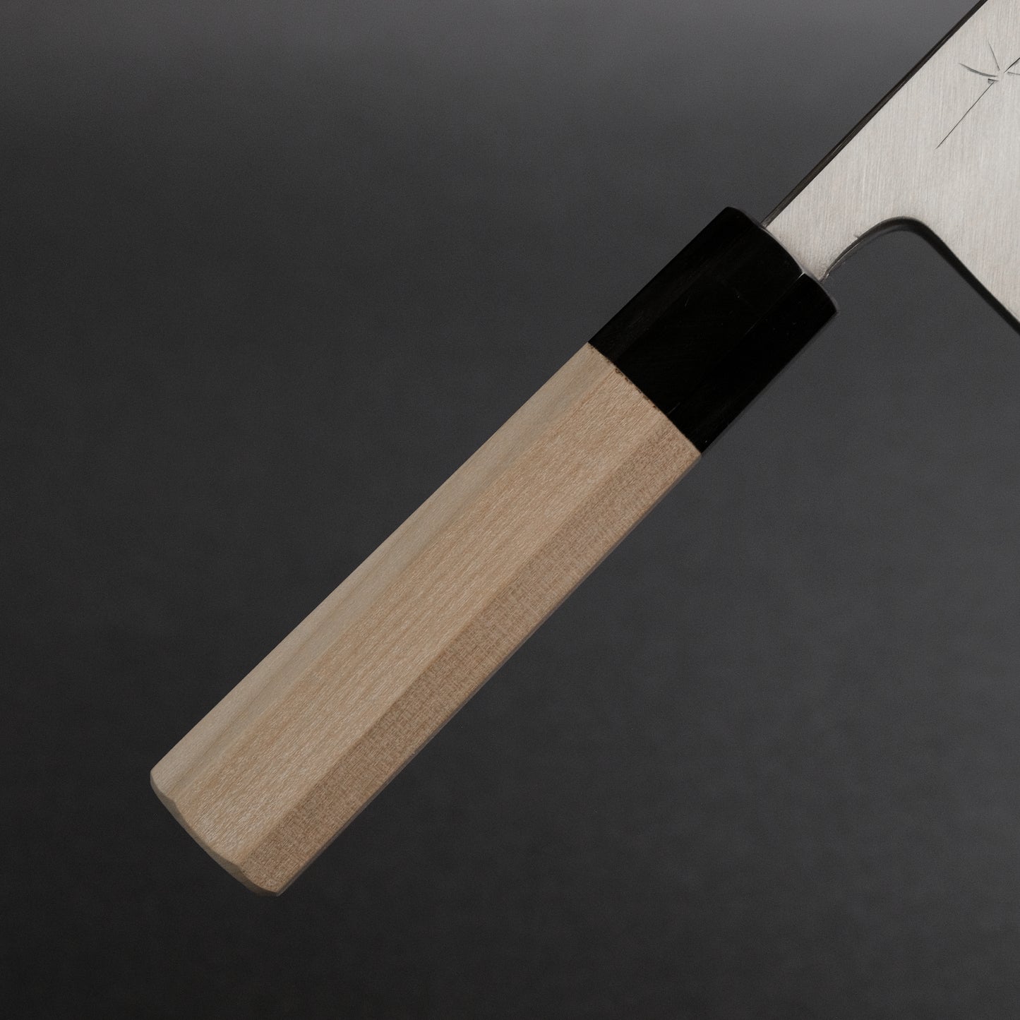 Hitohira Kikuchiyo Manzo Blue #2 Deba 180mm Ho Wood Handle (Saya)