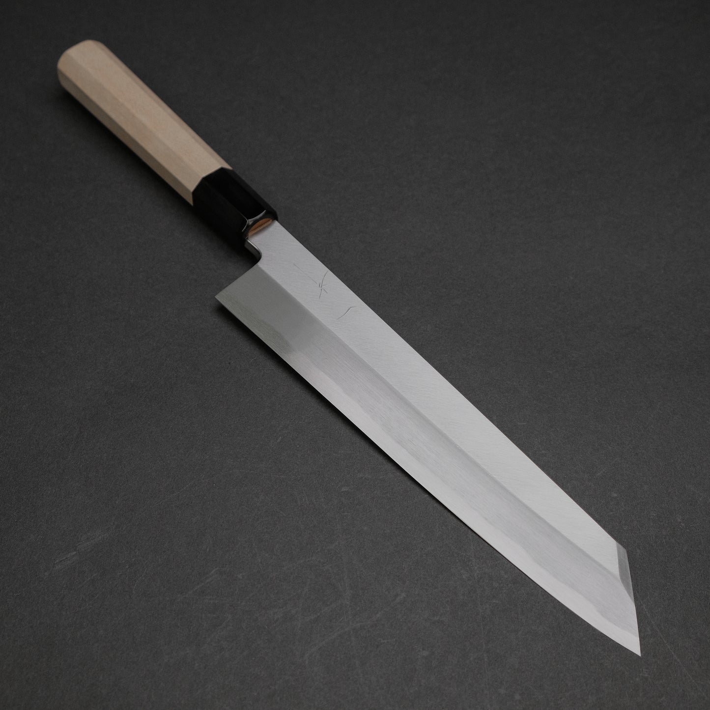 Hitohira Kikuchiyo Manzo Blue #2 Kiritsuke 240mm Ho Wood Handle (Saya)