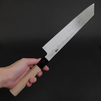 Hitohira Kikuchiyo Manzo Blue #2 Kiritsuke 240mm Ho Wood Handle (Saya)