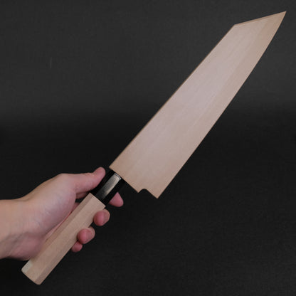 Hitohira Kikuchiyo Manzo Blue #2 Kiritsuke 240mm Ho Wood Handle (Saya)