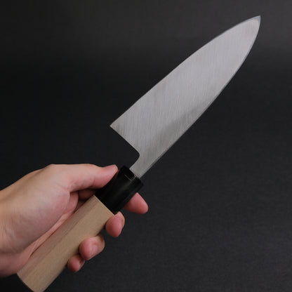 Hitohira Kikuchiyo Manzo White #3 Deba 150mm Ho Wood Handle (D-Shape)