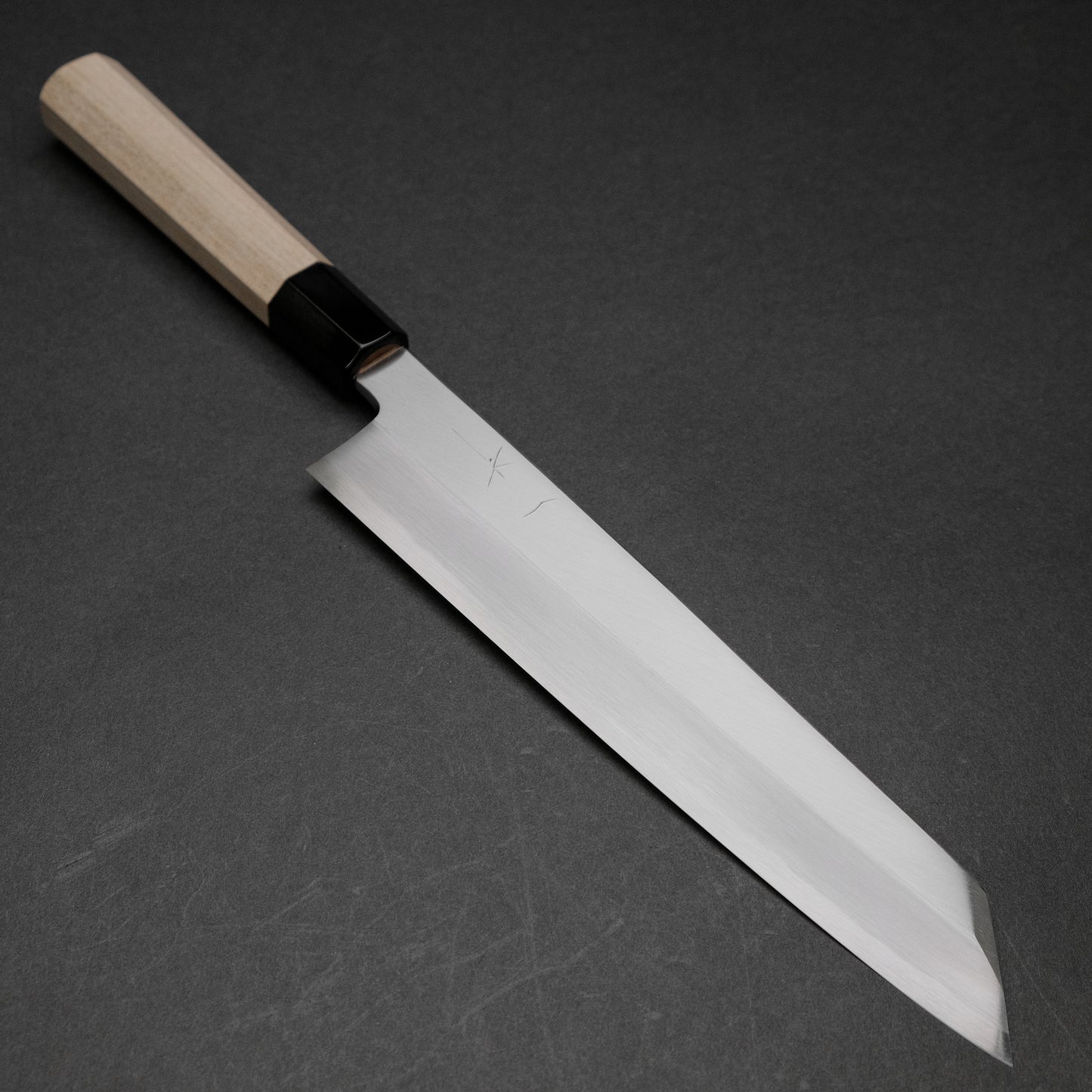 Hitohira Kikuchiyo Mosuke Blue #2 Kiritsuke 240mm Ho Wood Handle (Saya)