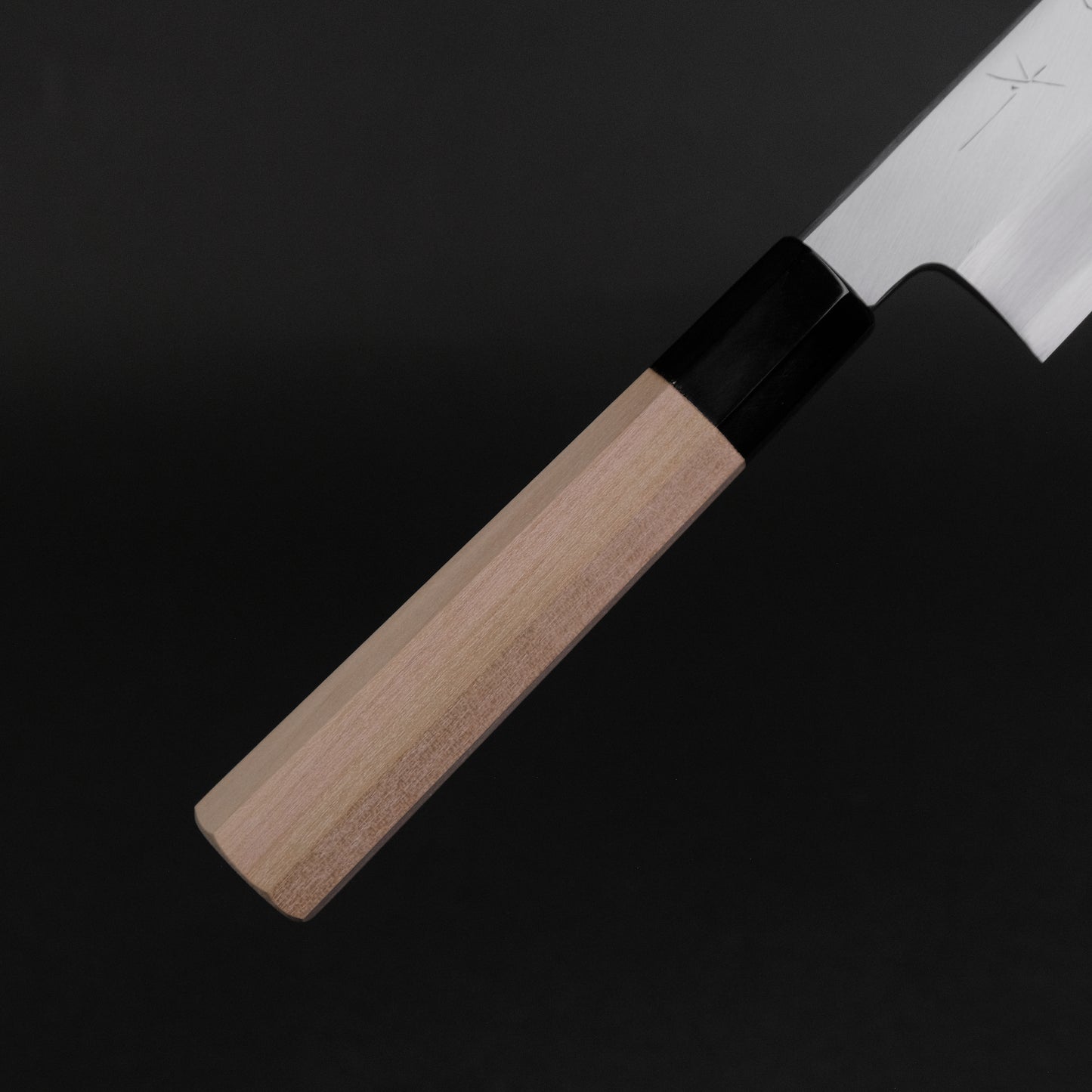 Hitohira Kikuchiyo Mosuke Blue #2 Kiritsuke 240mm Ho Wood Handle (Saya)