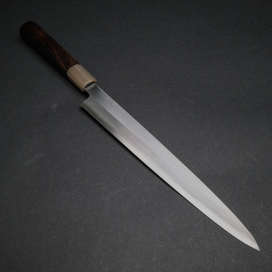 Hitohira Kikuchiyo Mosuke Silver #3 Yanagiba 270mm Ebony Handle (Saya)
