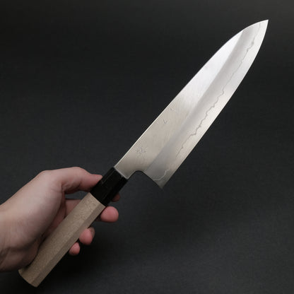 Hitohira Kikuchiyo Ren Silver #3 Gyuto 210mm Ho Wood Handle