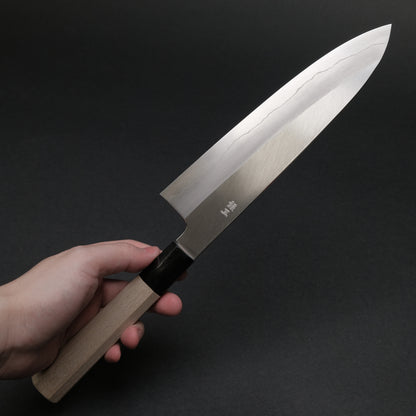 Hitohira Kikuchiyo Ren Silver #3 Gyuto 210mm Ho Wood Handle