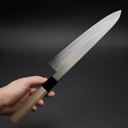 Hitohira Kikuchiyo Ren Silver #3 Gyuto 240mm Ho Wood Handle