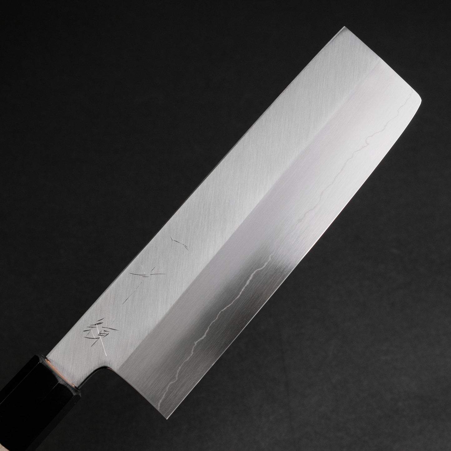 Hitohira Kikuchiyo Ren Silver #3 Nakiri 180mm Ho Wood Handle