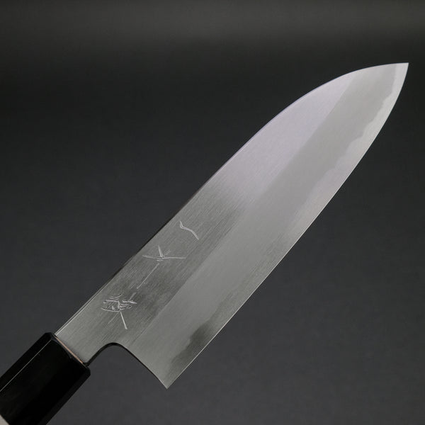 Hitohira Kikuchiyo Ren White #2 Santoku 180mm Ho Wood Handle