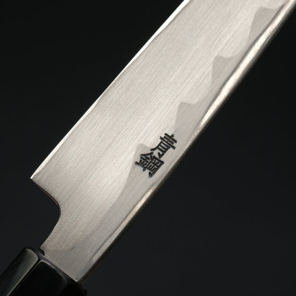 Hitohira Kikuchiyo Rikichi Blue #2 Yanagiba 150mm Ho Wood Handle