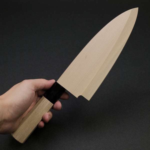 Hitohira Kikuchiyo Rikichi Silver #3 Deba 150mm Ho Wood Handle (Saya)