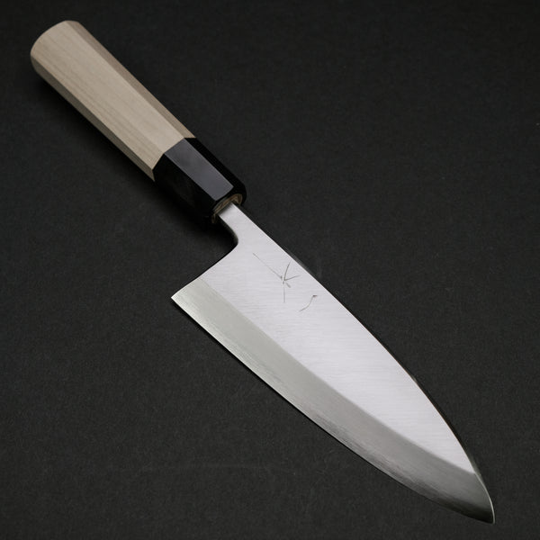 Hitohira Kikuchiyo Rikichi Silver #3 Deba 150mm Ho Wood Handle (Saya)