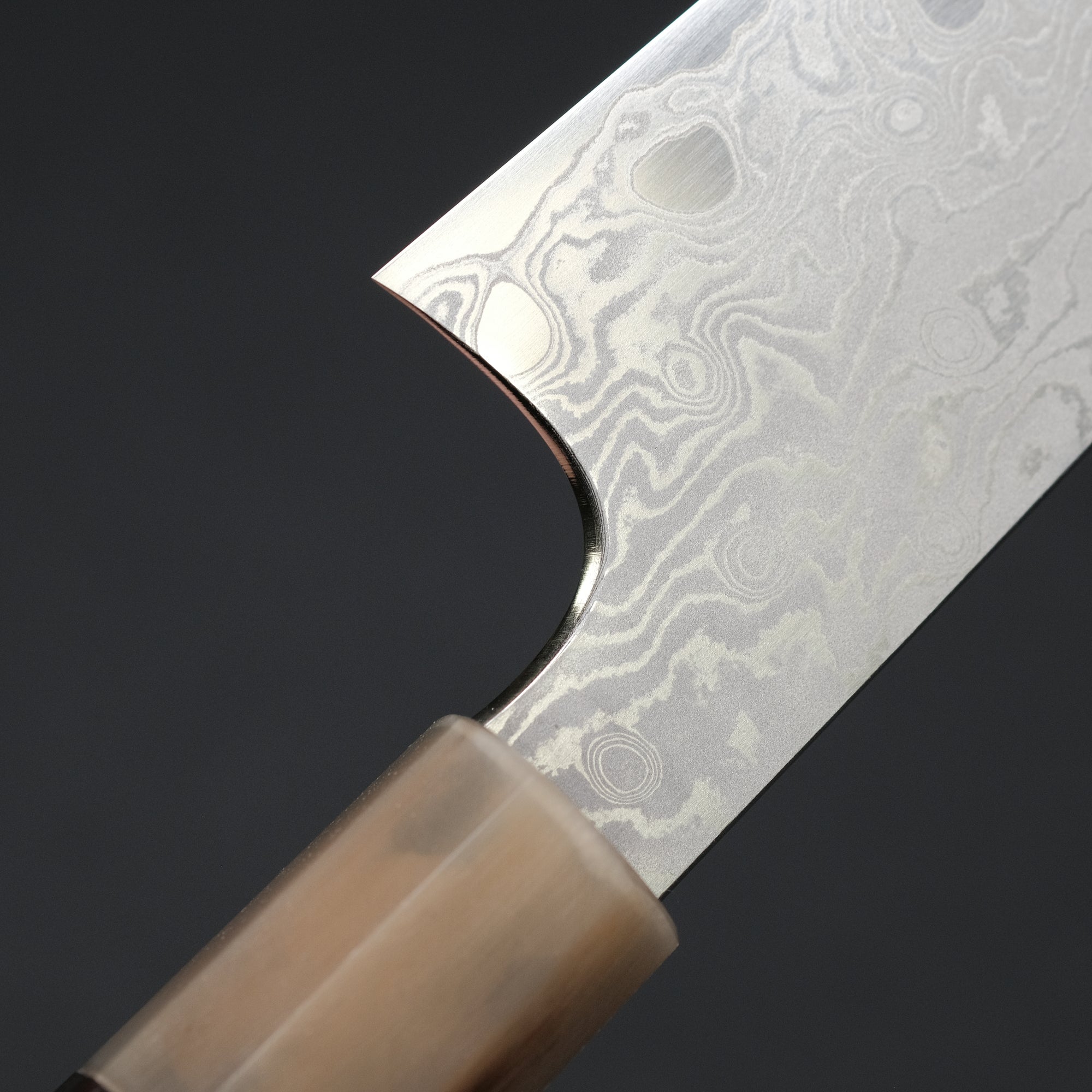 Hitohira Kikuchiyo Yohei VG-10 Damascus Gyuto 210mm Ebony Handle (Limited)