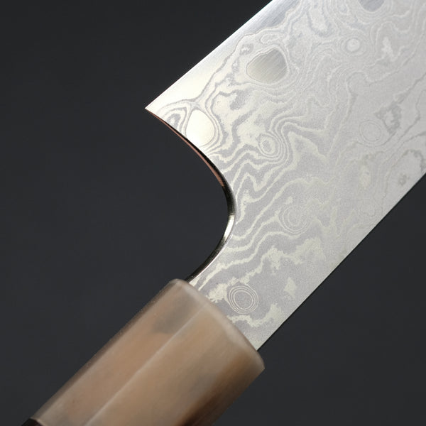 Hitohira Kikuchiyo Yohei VG-10 Damascus Gyuto 210mm Ebony Handle (Limited)