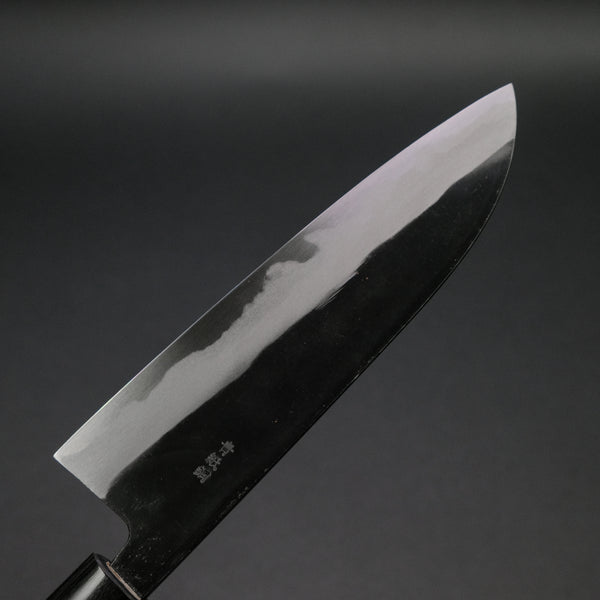 Hitohira MS Kurouchi Blue #2 Santoku 165mm Rosewood Handle