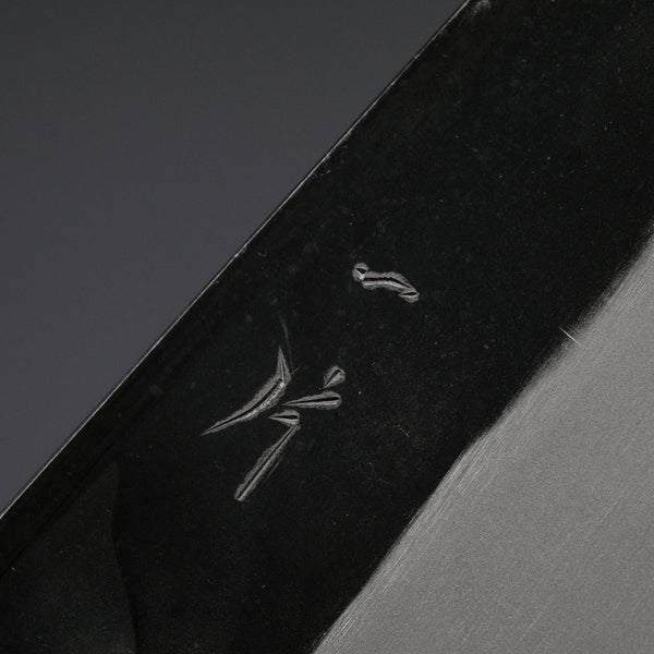 Hitohira MS Kurouchi Blue #2 Santoku 165mm Rosewood Handle