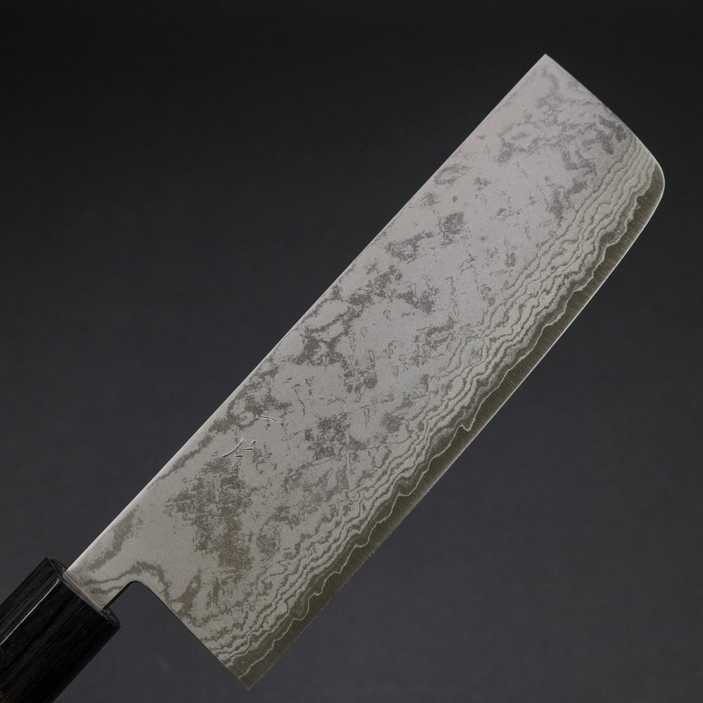 Hitohira NM Damascus Nakiri 165mm Rosewood Handle