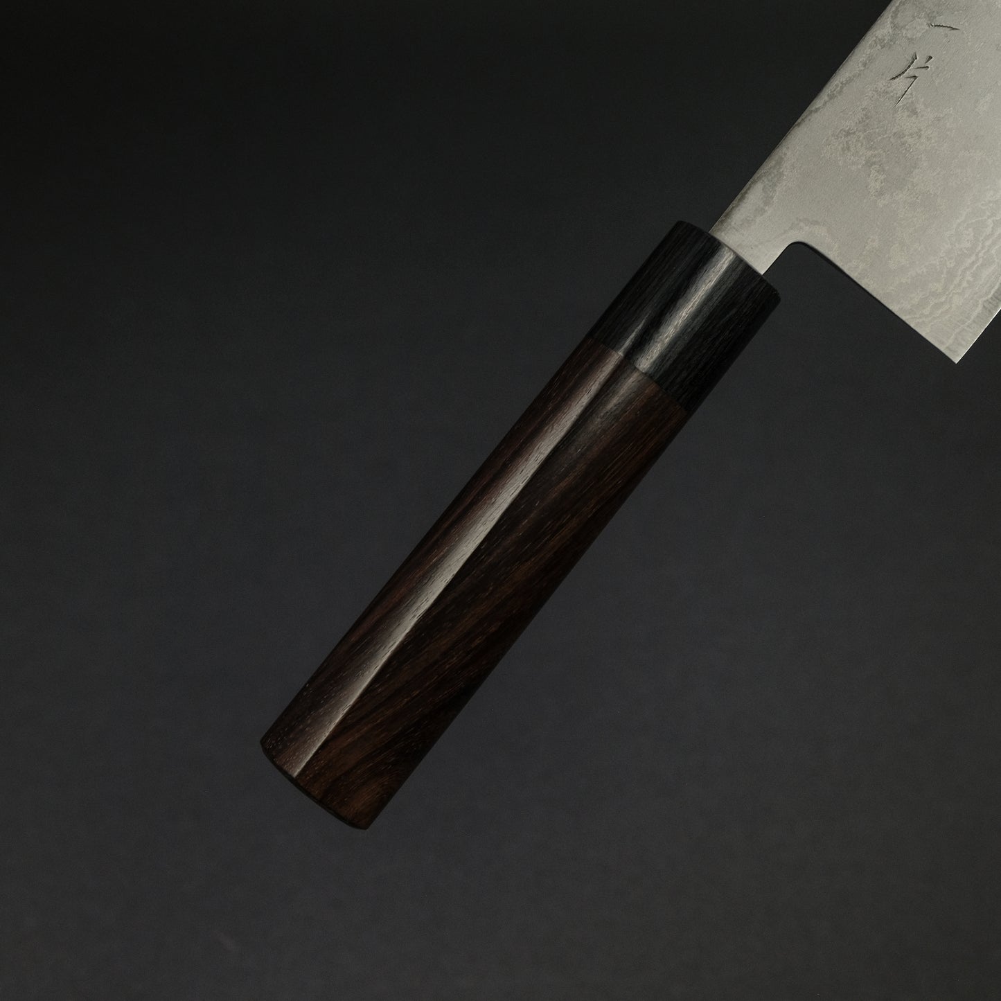 Hitohira NM Damascus Nakiri 165mm Rosewood Handle