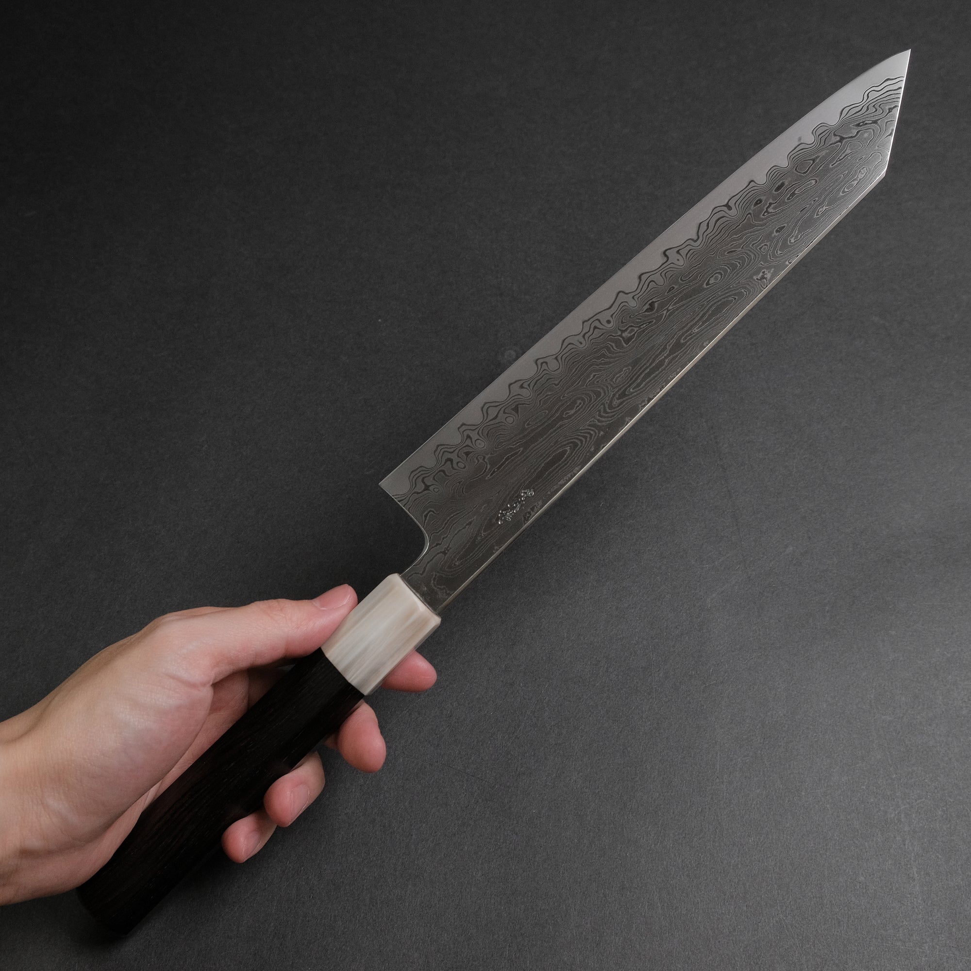 Hitohira Nakagawa Izo SG STRIX Kiritsuke Gyuto 240mm Ebony Handle
