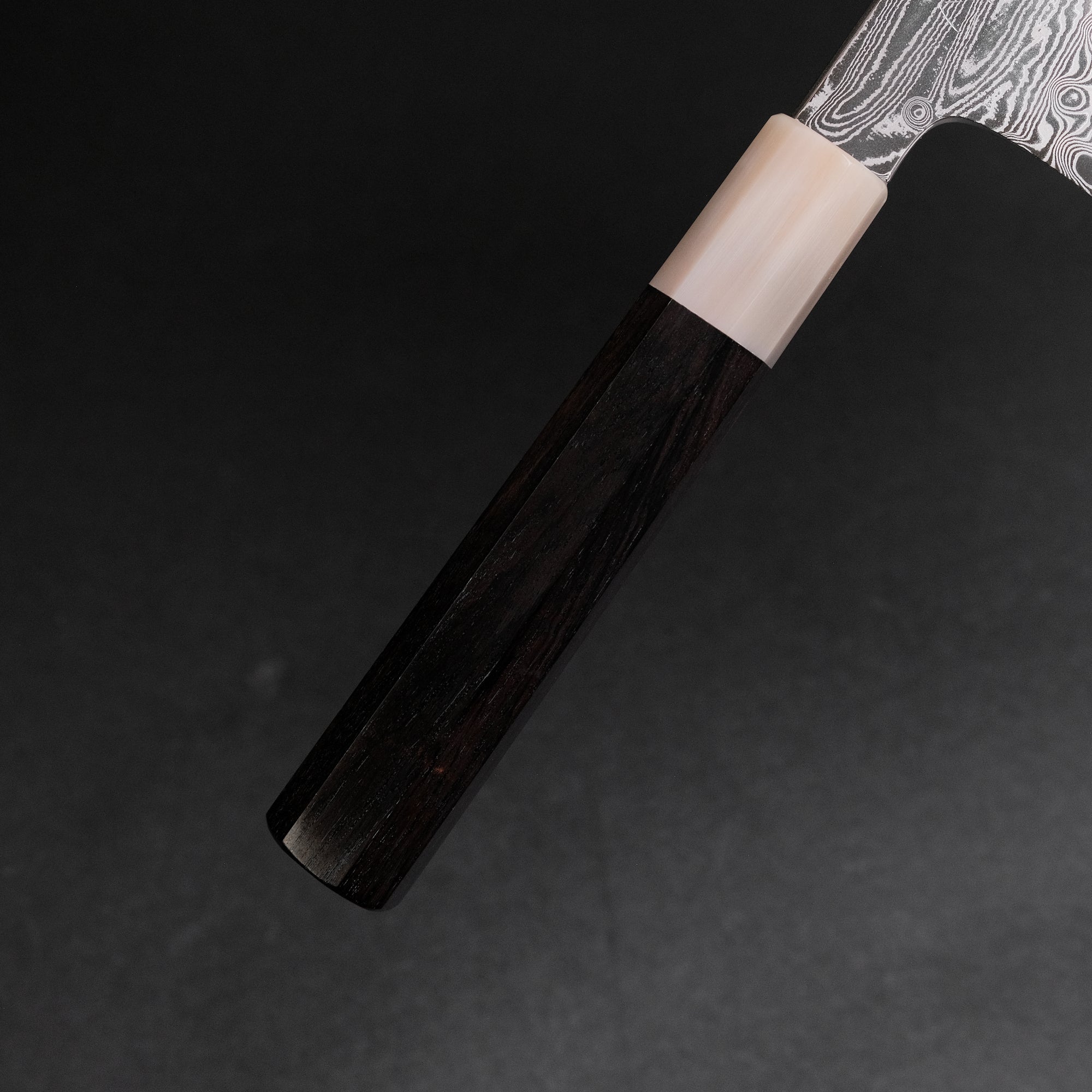 Hitohira Nakagawa Rou SG STRIX Damascus Gyuto 210mm Ebony Handle