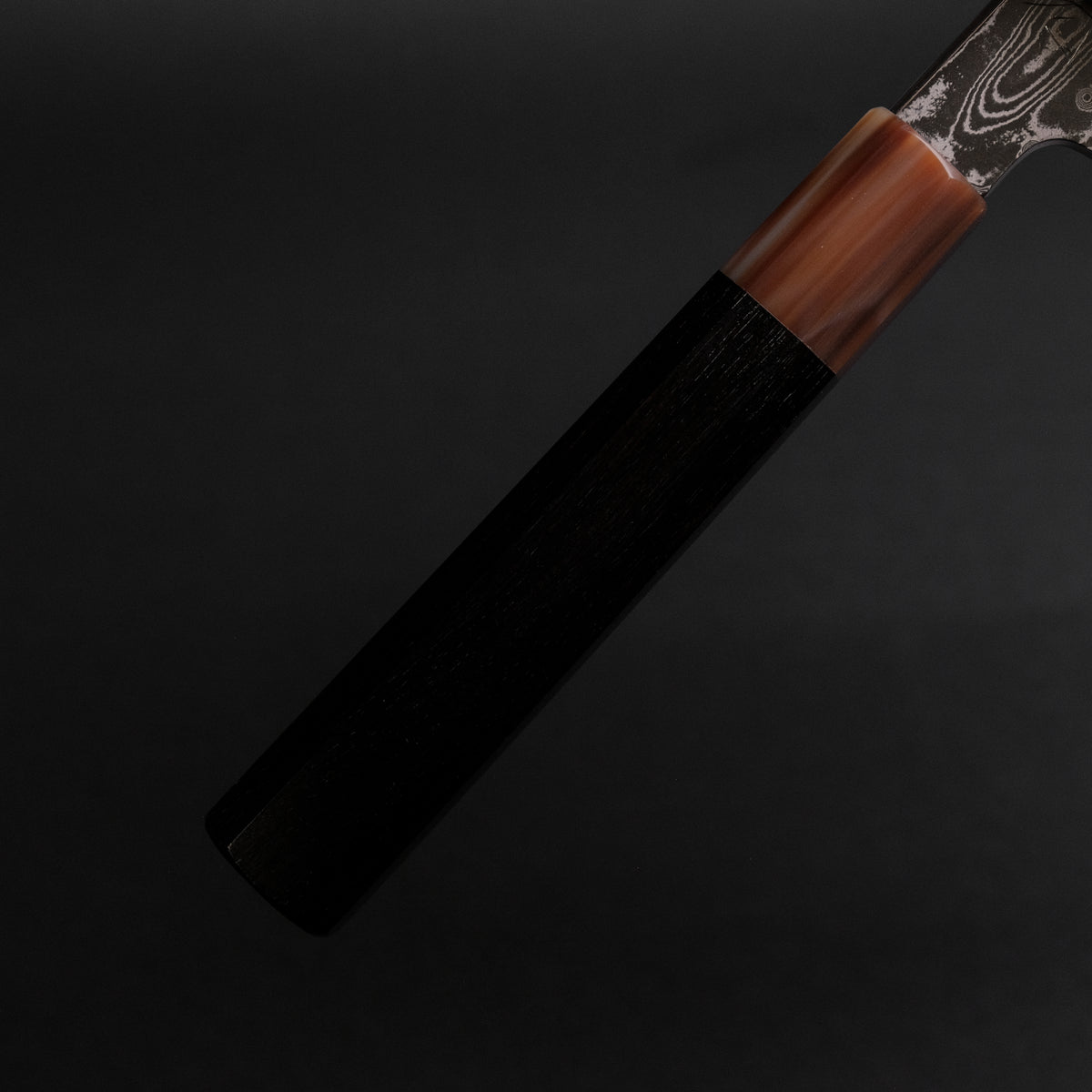 Hitohira Nakagawa Rou SG STRIX Damascus Gyuto 240mm Ebony Handle
