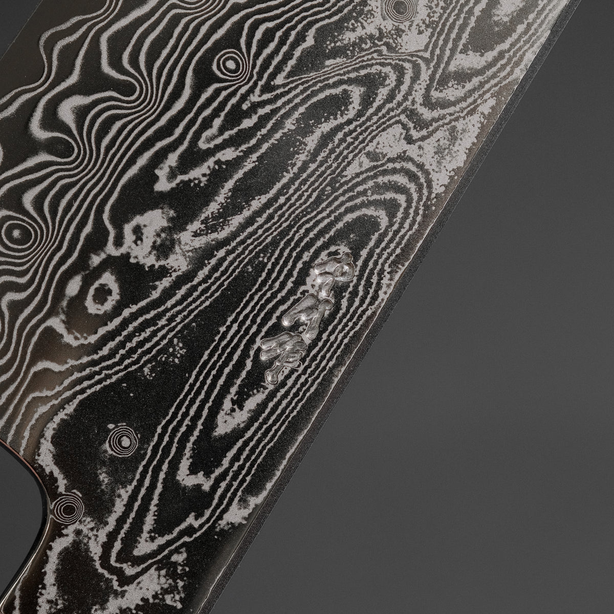 Hitohira Nakagawa Rou SG STRIX Damascus Gyuto 240mm Ebony Handle